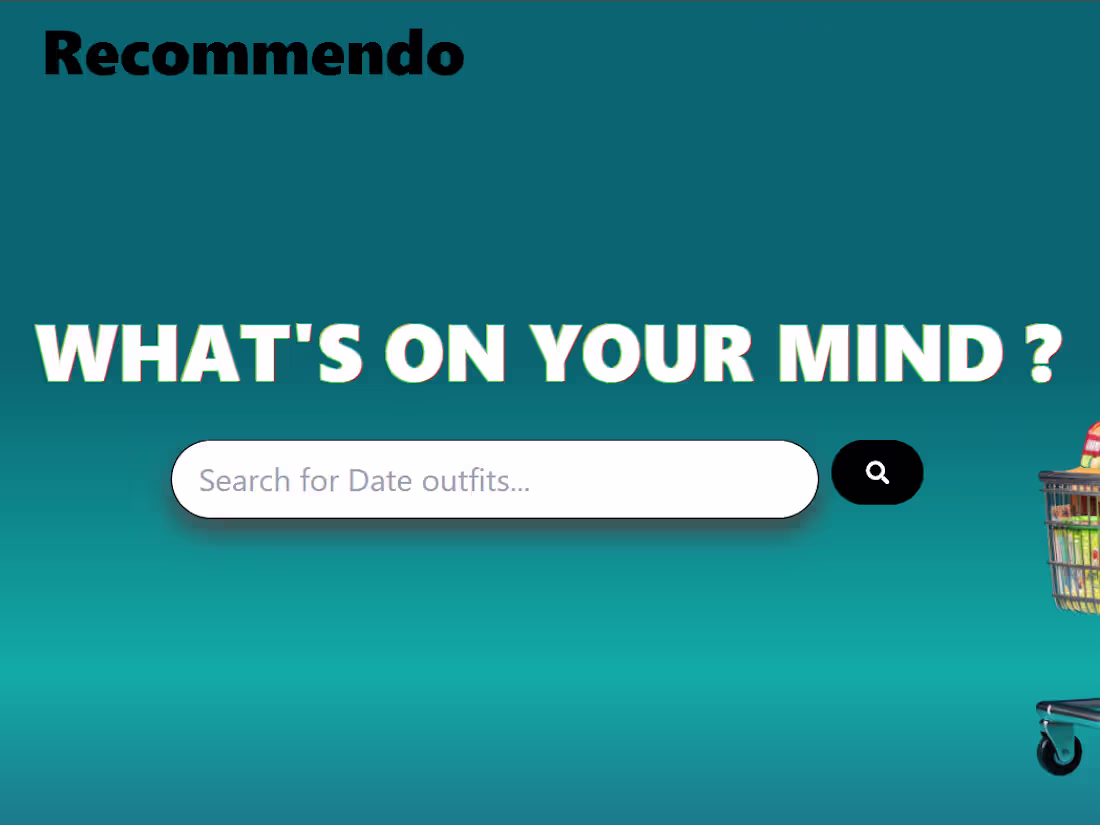 Cover image for RECOMMENDO | Theme Driven Recommendation System Developed a ...
