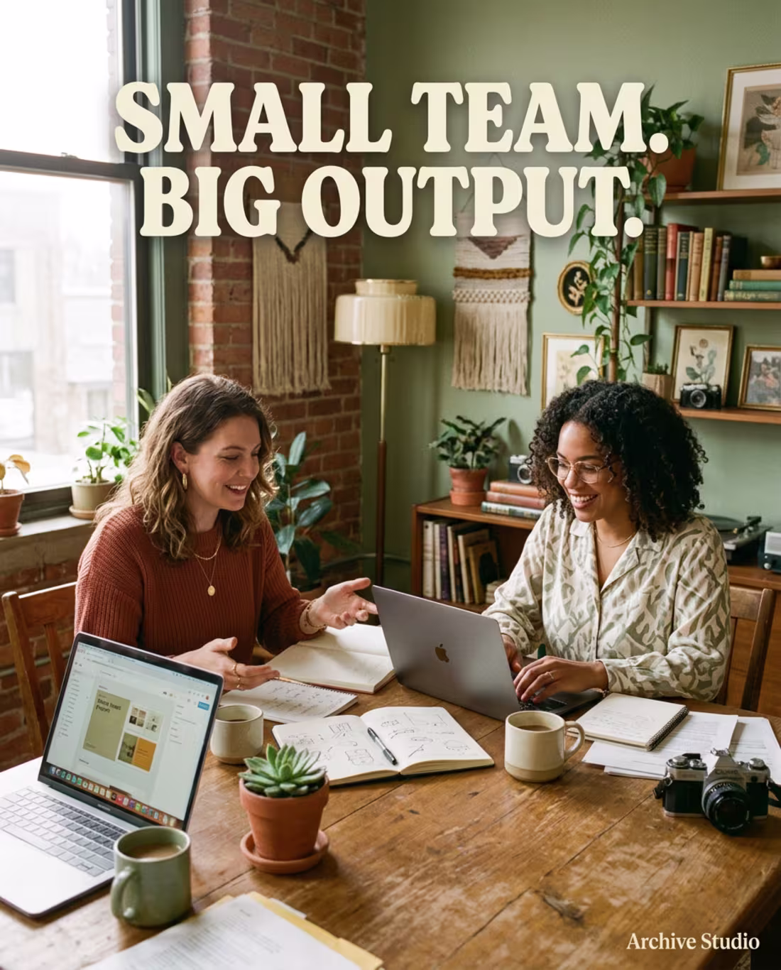 Cover image for Small team like a family