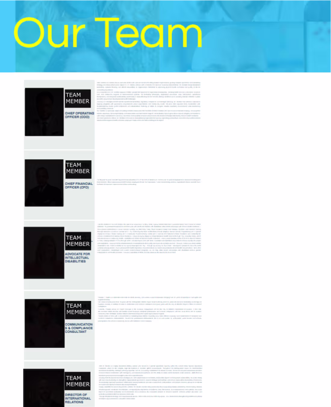 Cover image for Non Profit Website Page and Event Add