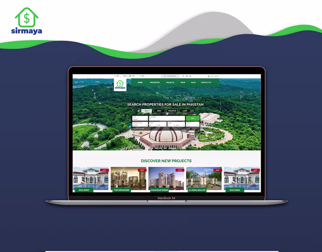 Cover image for Real Estate Branding, App Design & Website Design