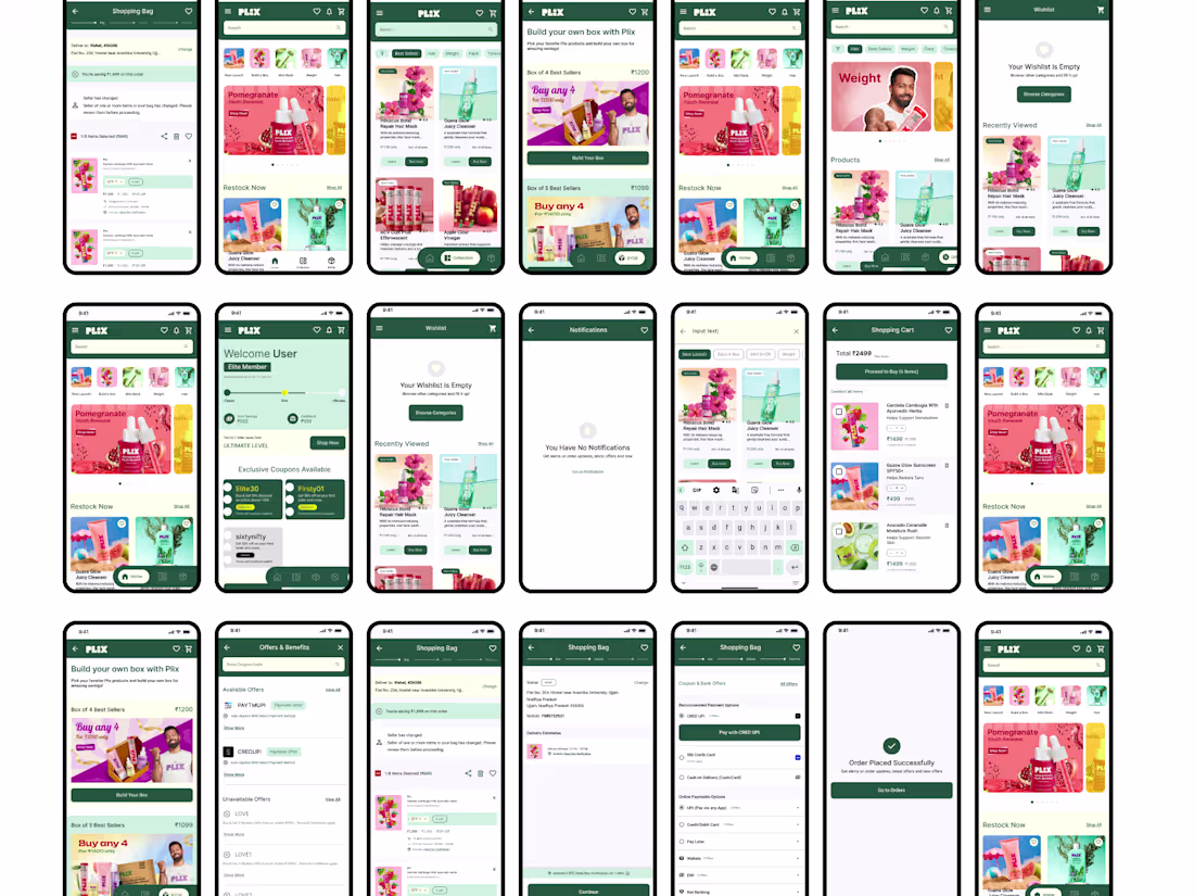 Cover image for Plix: Design System and UX Redesign