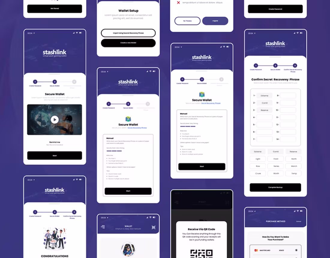 Cover image for Wallet App Design