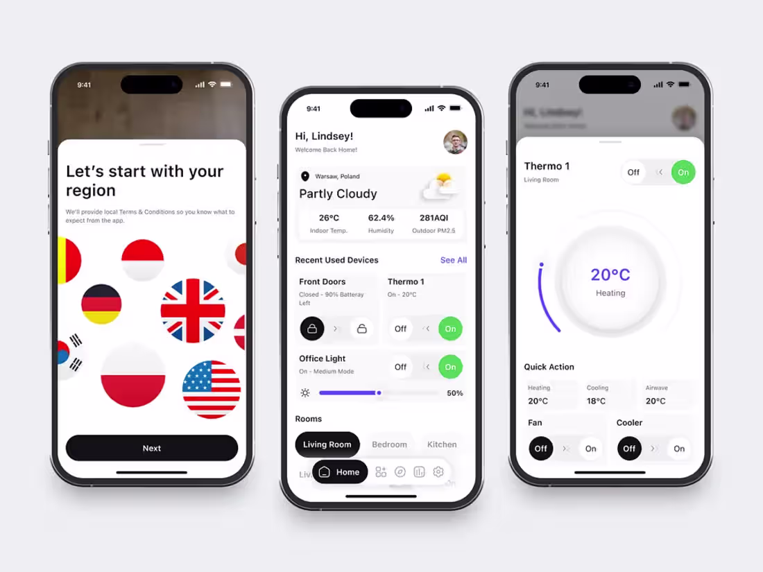 Cover image for Smart Home Mobile App
