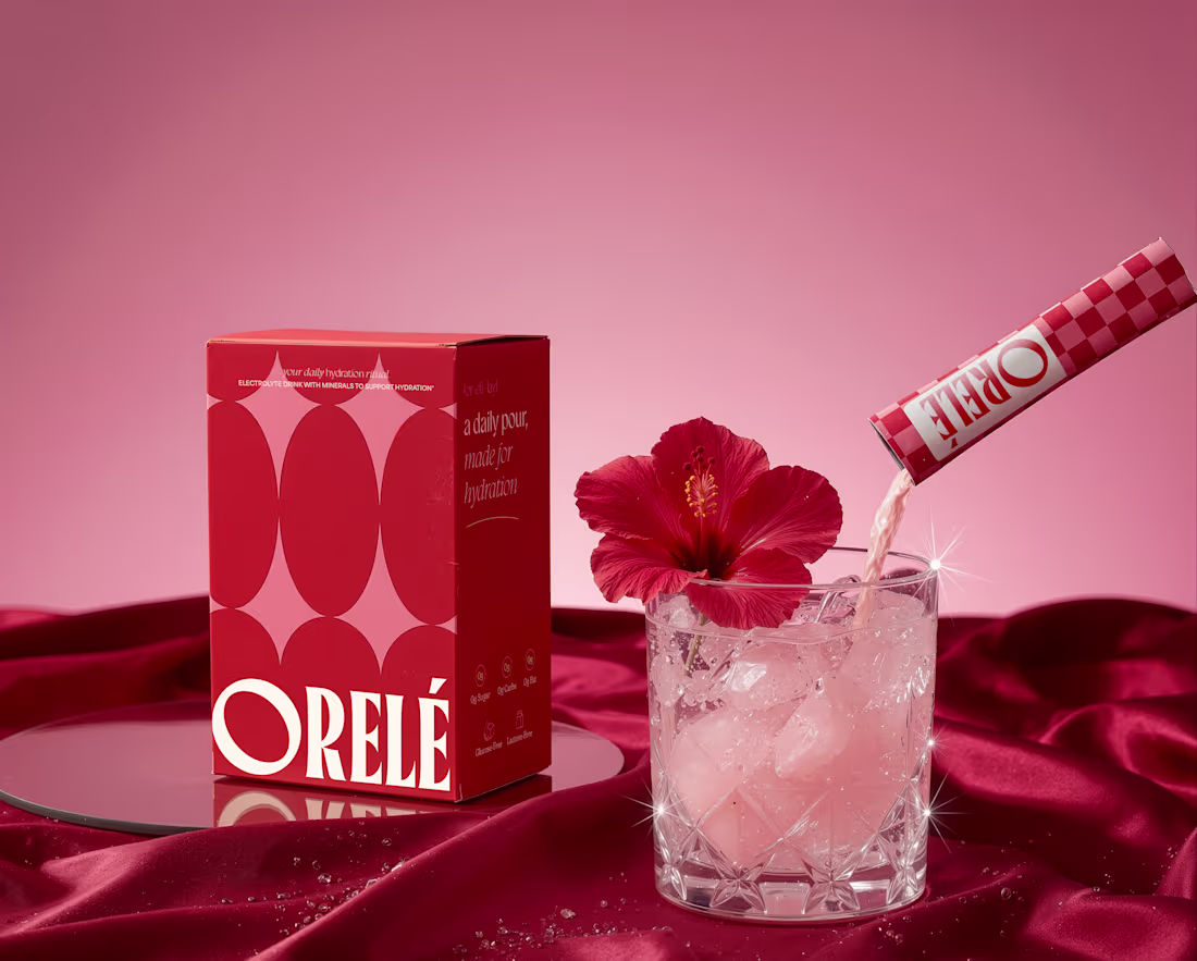 Cover image for Orelé is a hydration ritual,