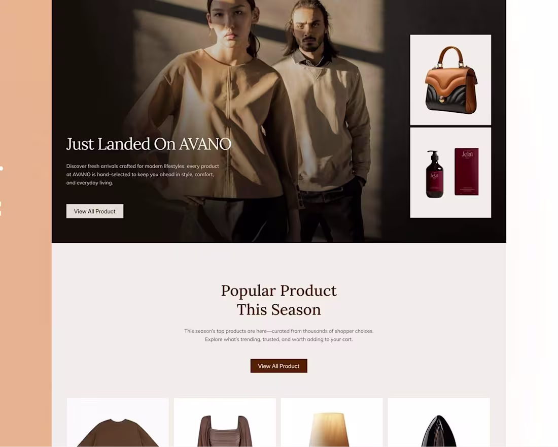Cover image for E-commerce Web Design for Premium