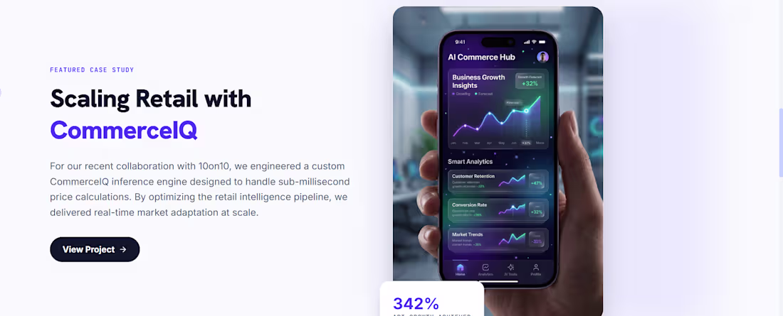Cover image for A company website with server
