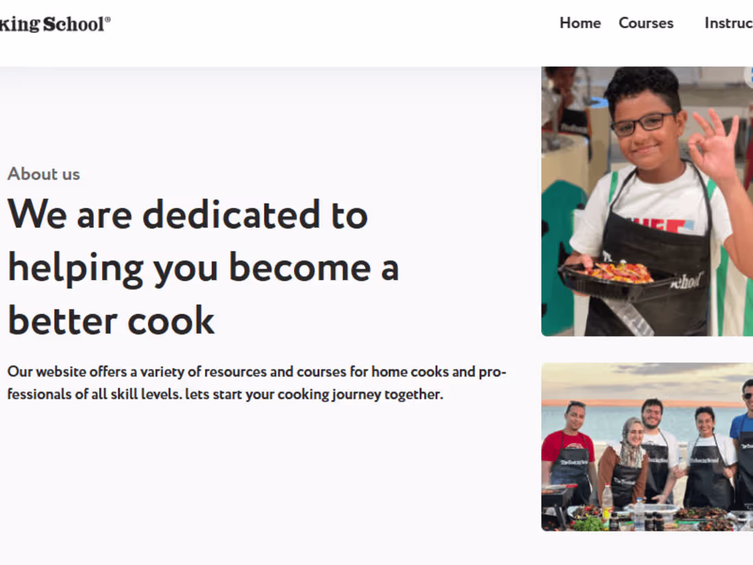 Cover image for The Cooking School