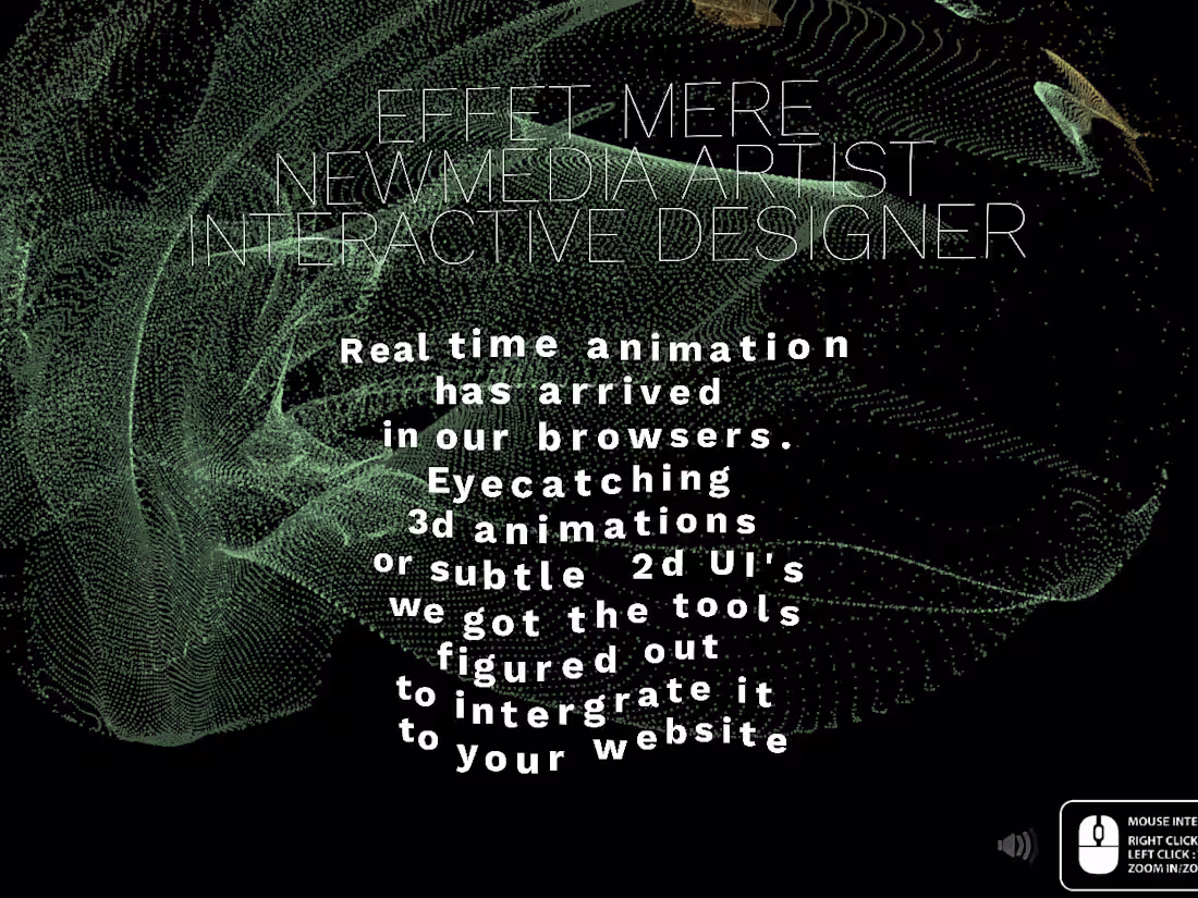 Cover image for INTERACTIVE WEBSITE