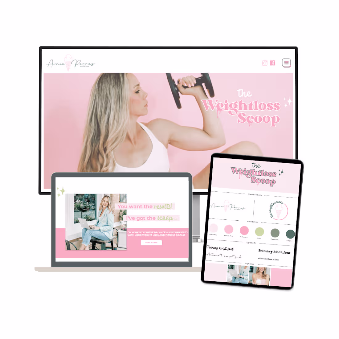 Cover image for Brand & Web Design for a Registered Dietitian  