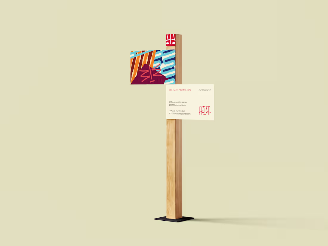 Cover image for  Aziza combines visual identity, editorial