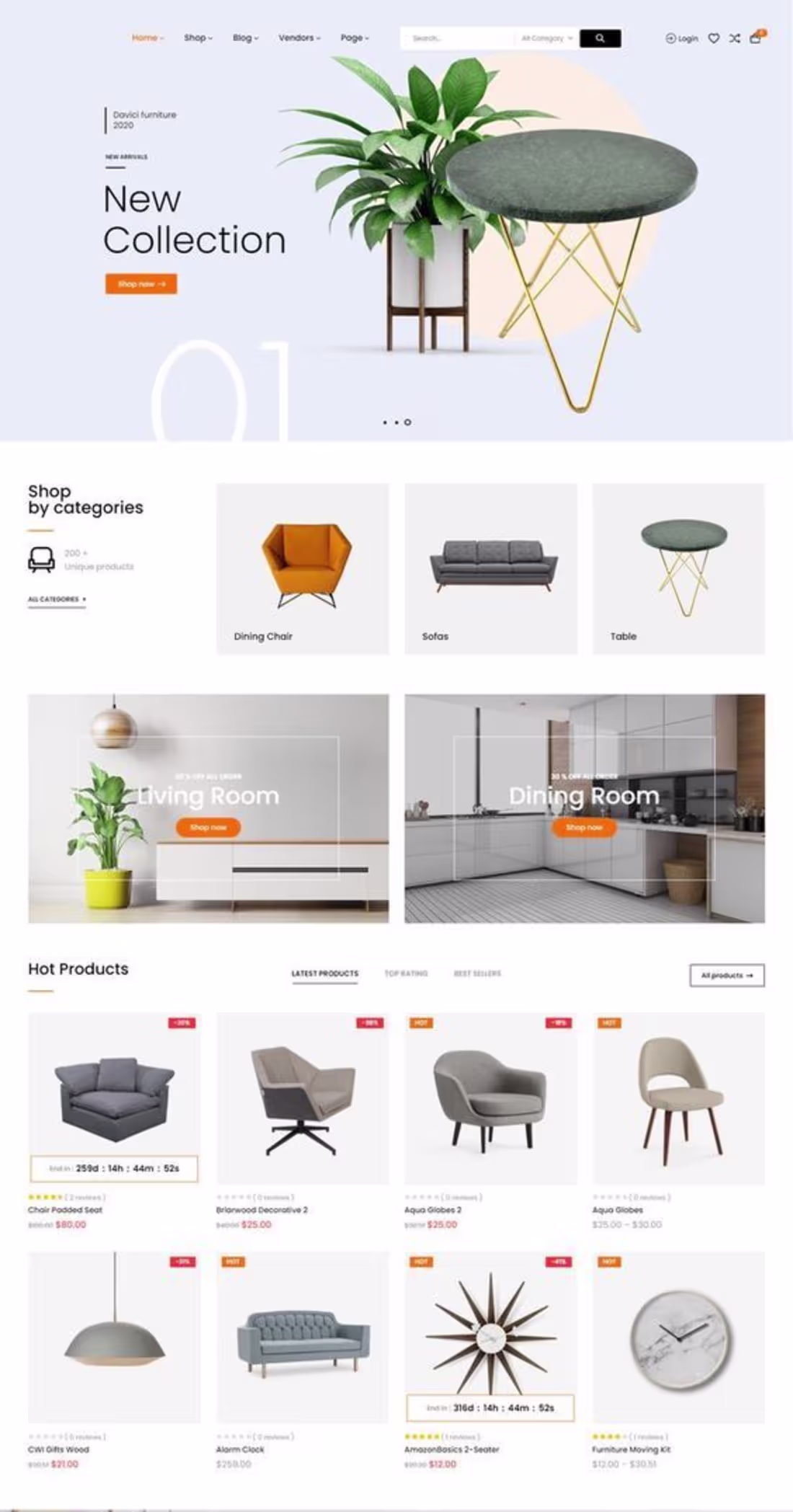Cover image for 
HomeDeco | Furniture E-commerce Website