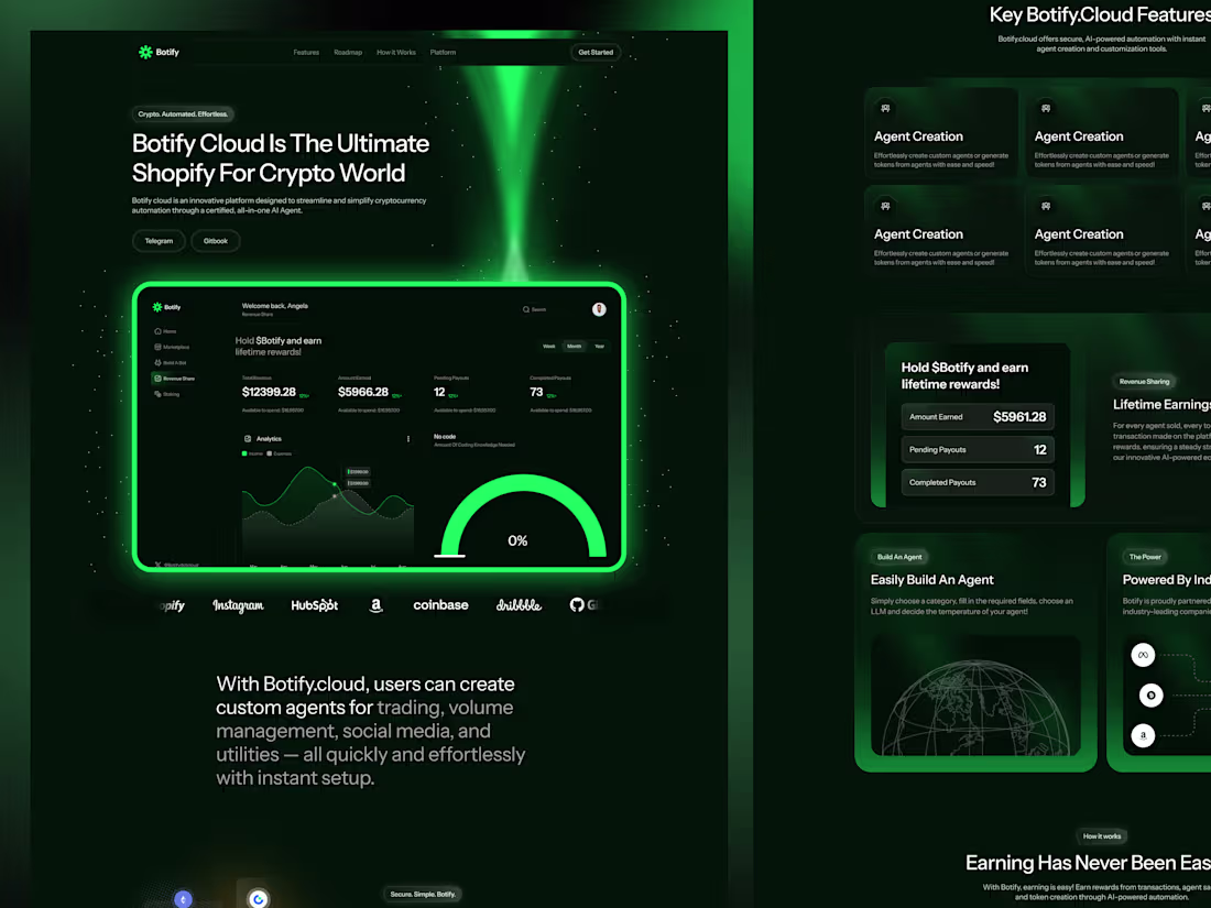 Cover image for Crypto Website Design