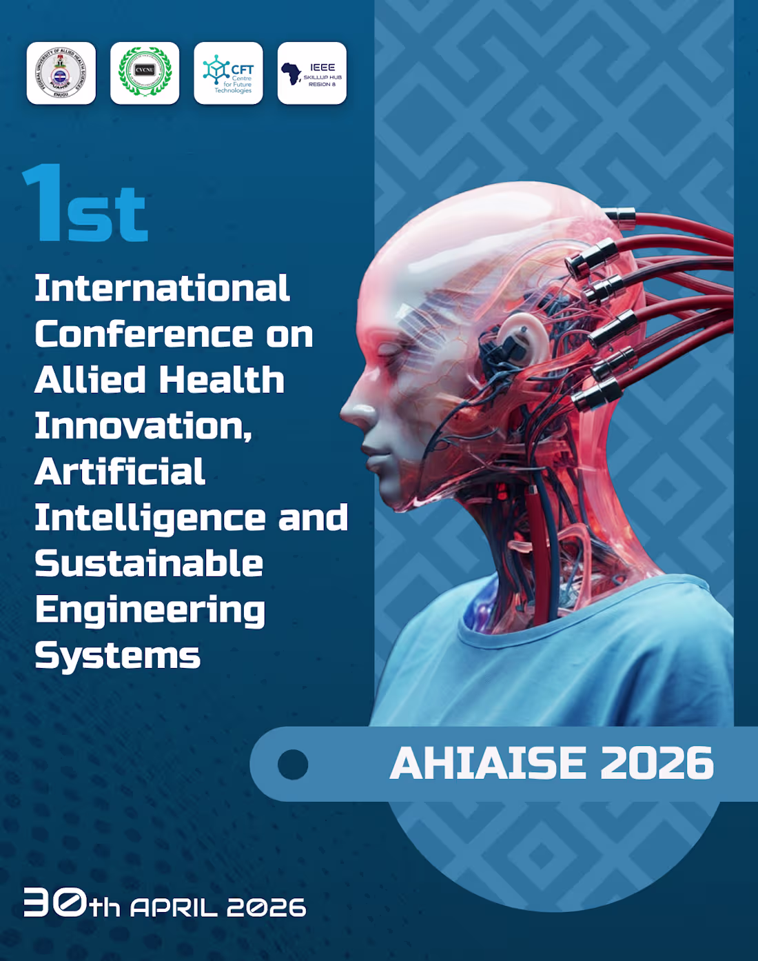 Cover image for Designing a healthcare X AI conference brochure but having a...