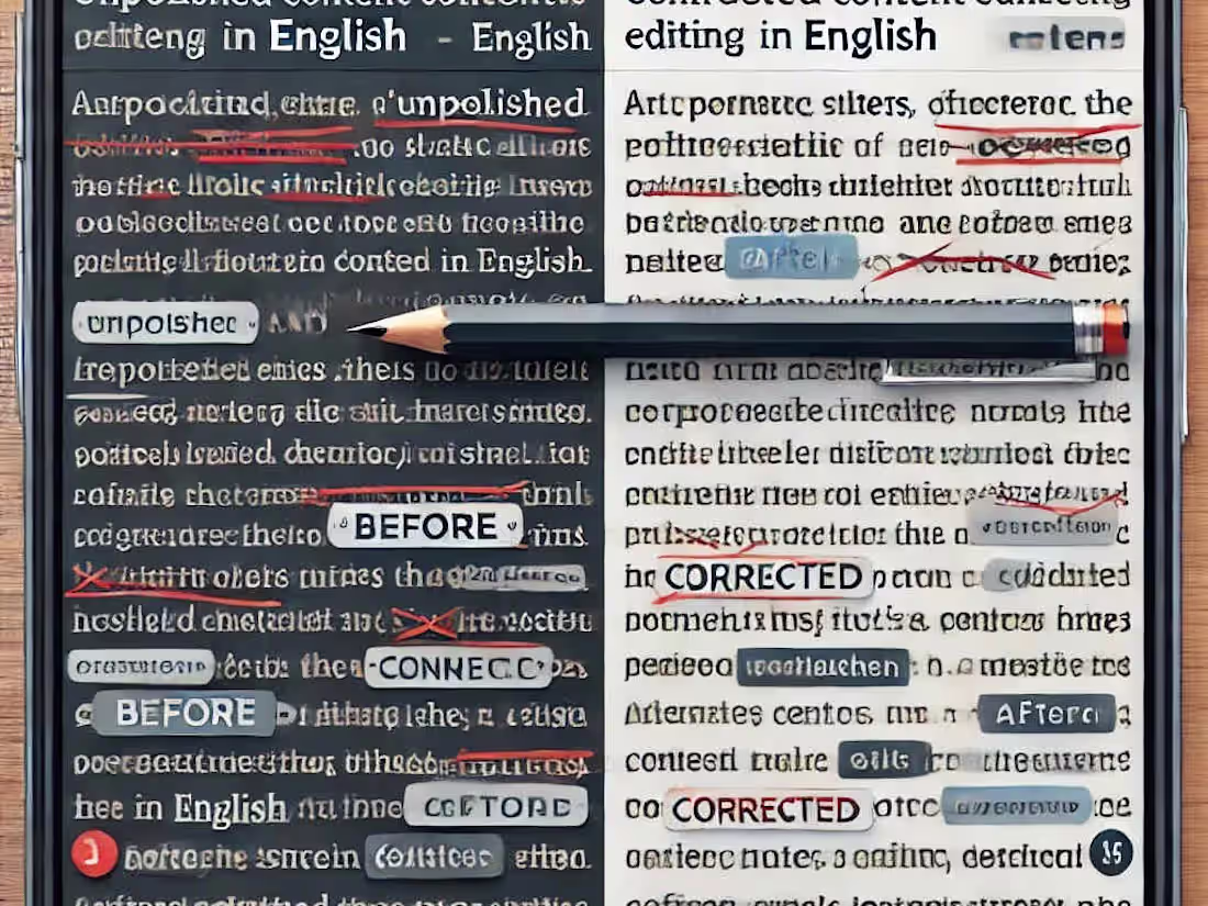 Cover image for Before & After Content Editing