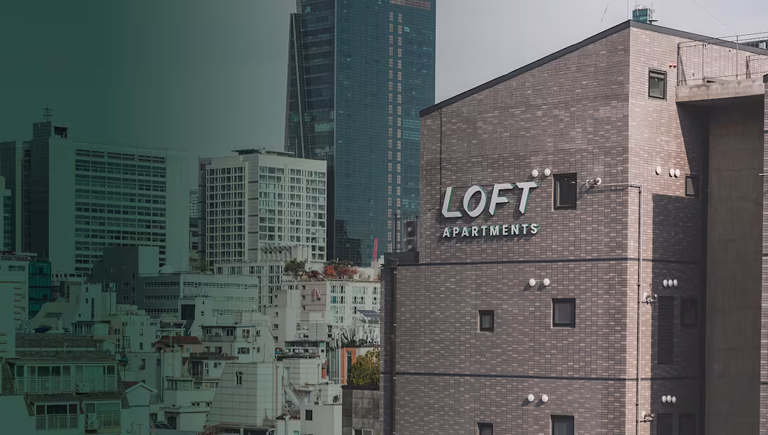 Cover image for LOFT APARTMENTS — Brand Identity & Signage
