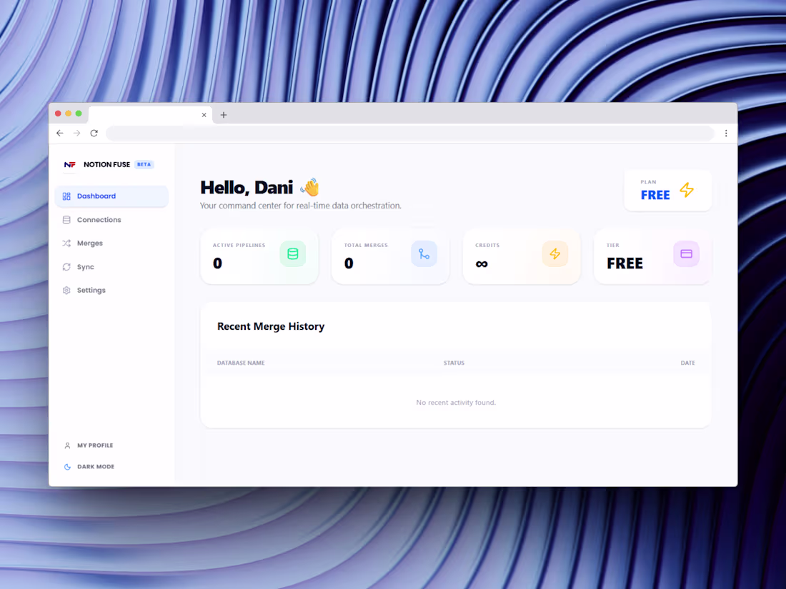 Cover image for Notion Fuse — SaaS Database Merging Engine