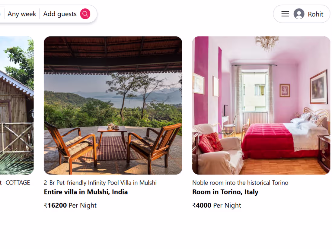 Cover image for AirBnb Hotel-Booking