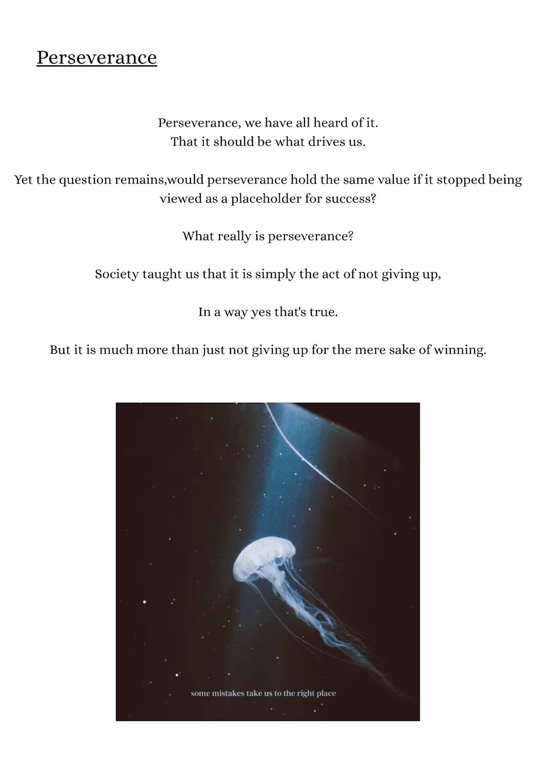 Cover image for A reflective thought