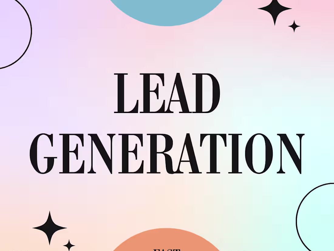 Cover image for Lead Generation