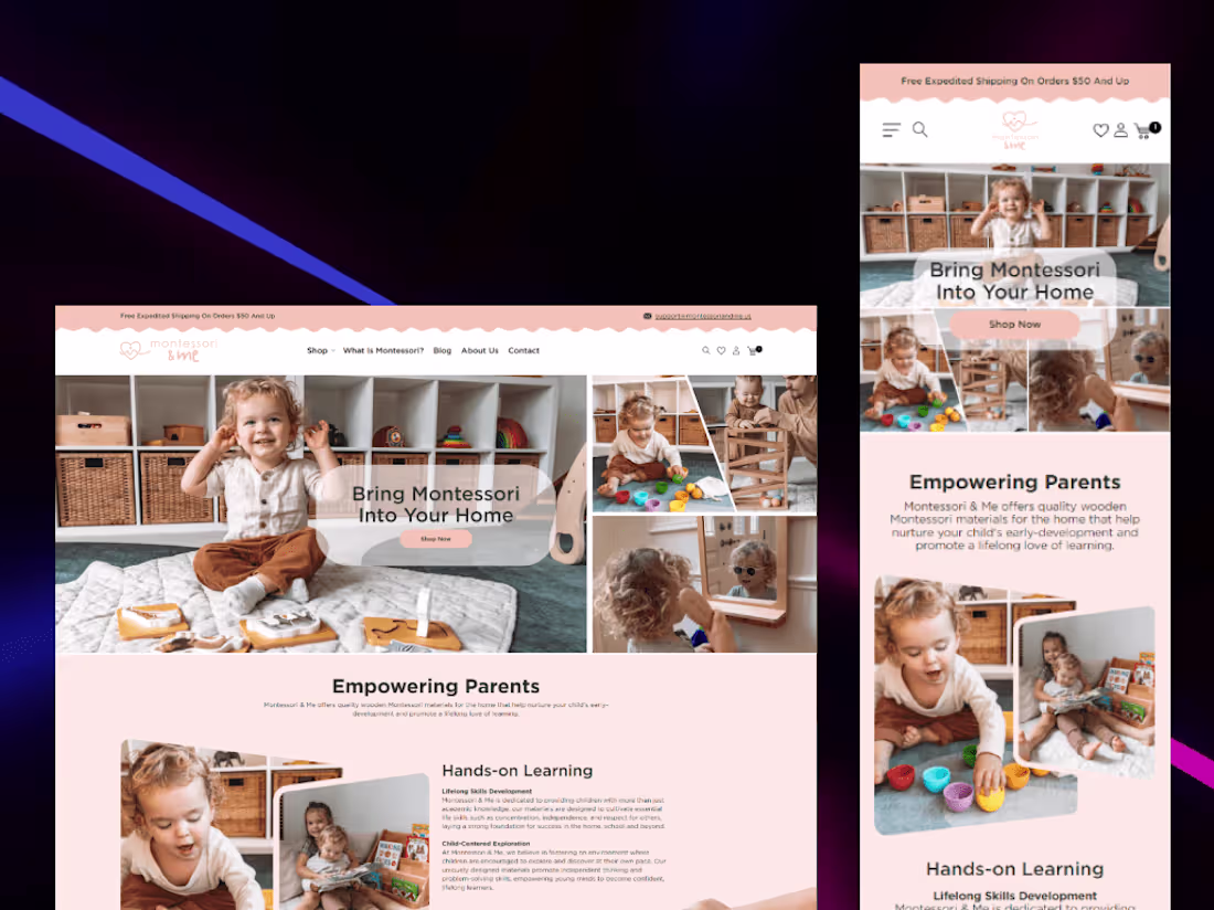 Cover image for Montessori & Me
