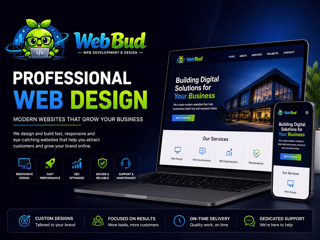Cover image for Web Design for Small Businesses