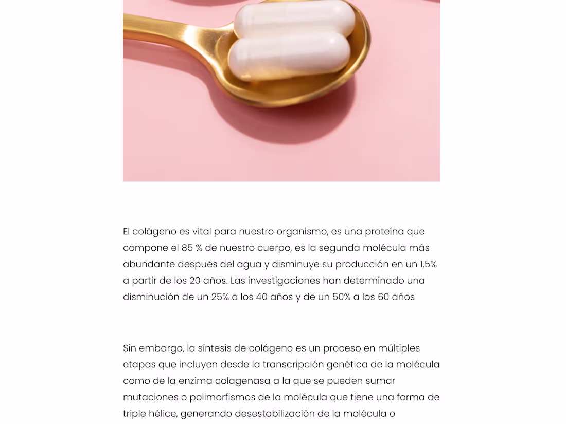 Cover image for La importancia del Colagéno (y el mejor suplemento) — Dra. Tzan…