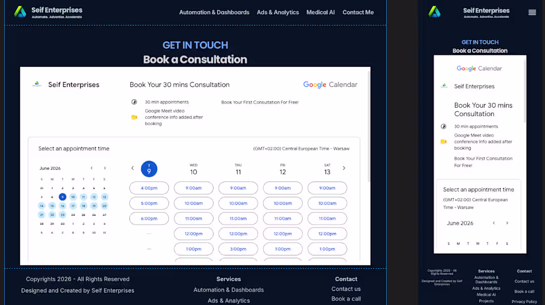 Cover image for I built my website where
