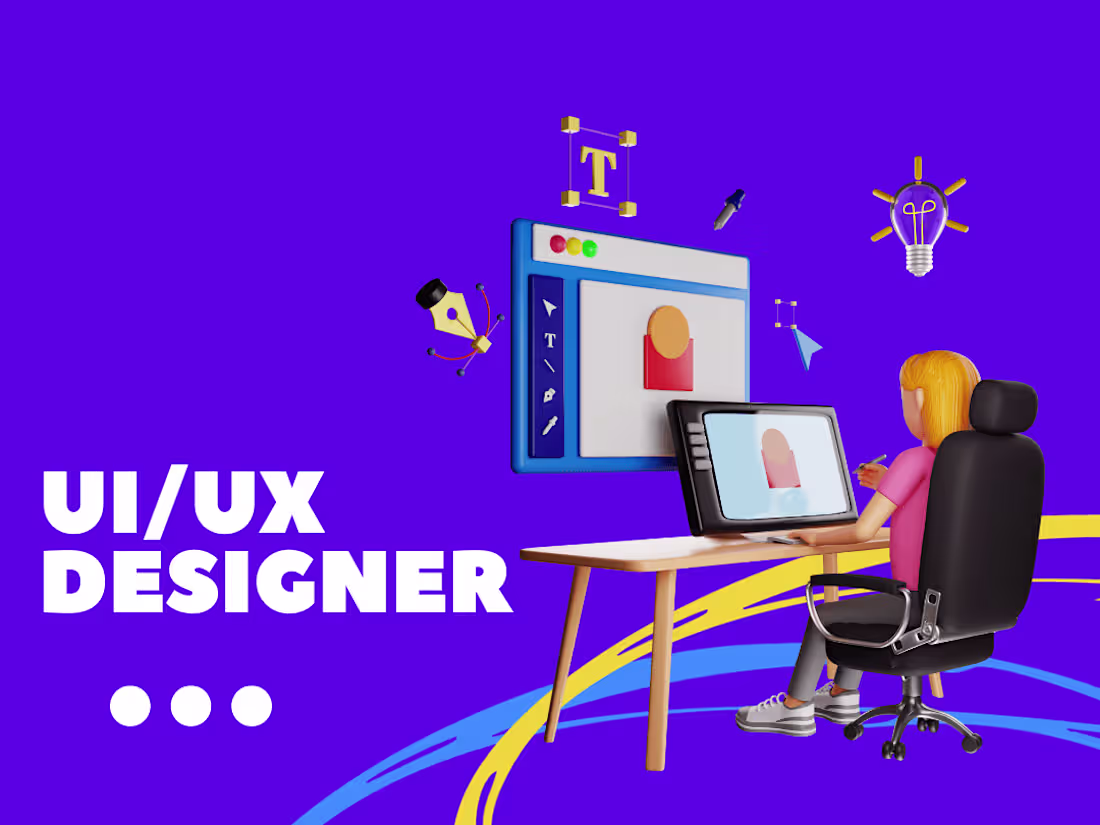 Cover image for UI design for web and mobile