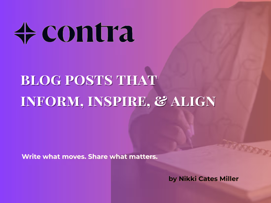 Cover image for Soulful Blog Writing for Purpose-Led Brands