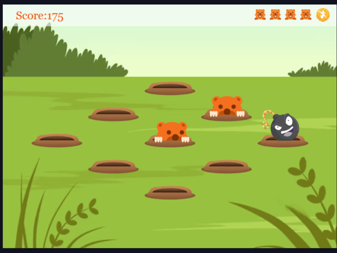 Cover image for Whack a mole
