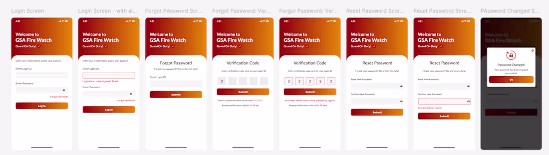 Cover image for GSA Fire Watch – Authentication