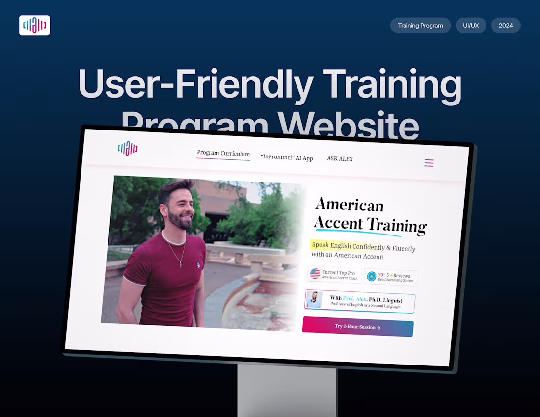 Cover image for EdTech Learning Platform | Web UI/UX Design