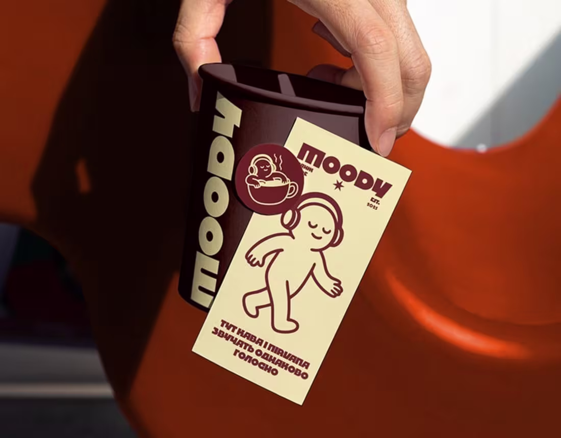 Cover image for Brand Identity for Moody Café