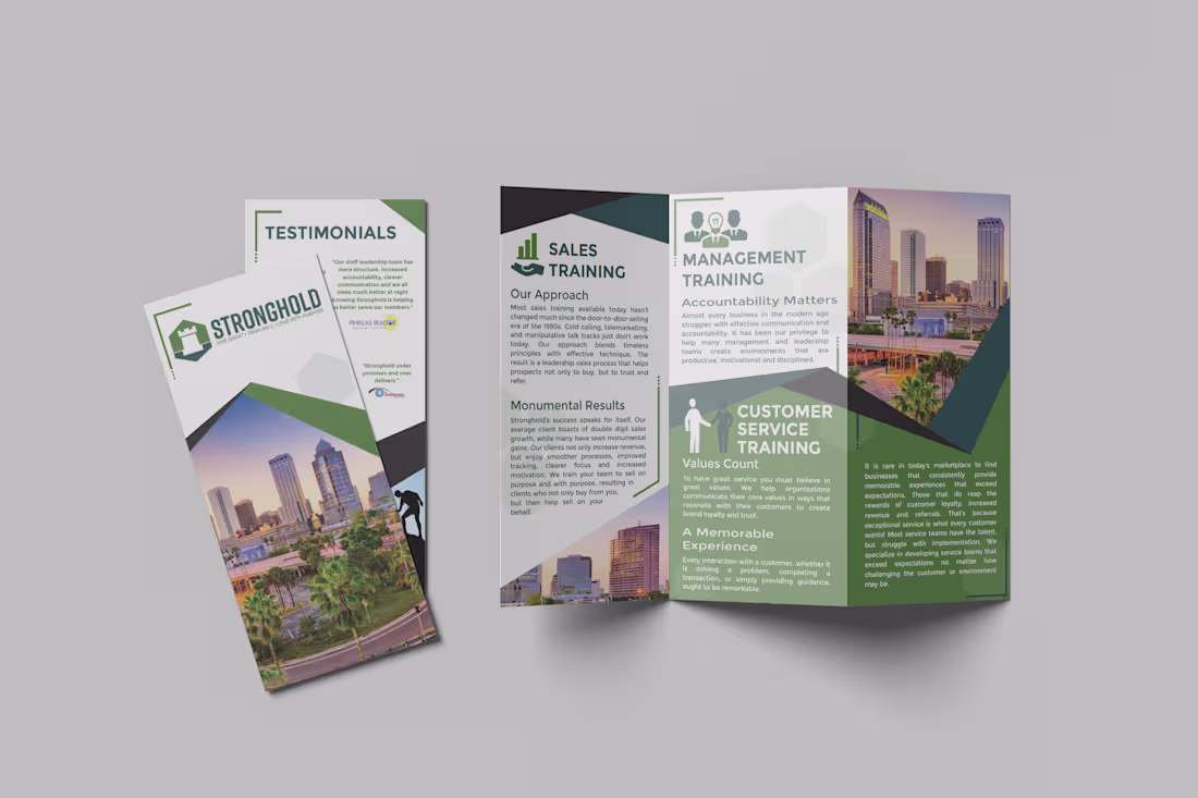 Cover image for Stronghold Trifold Brochure