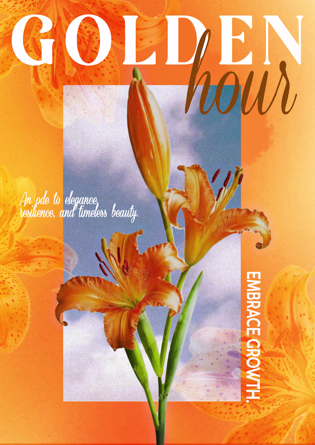 Cover image for Golden Hour – Editorial Poster