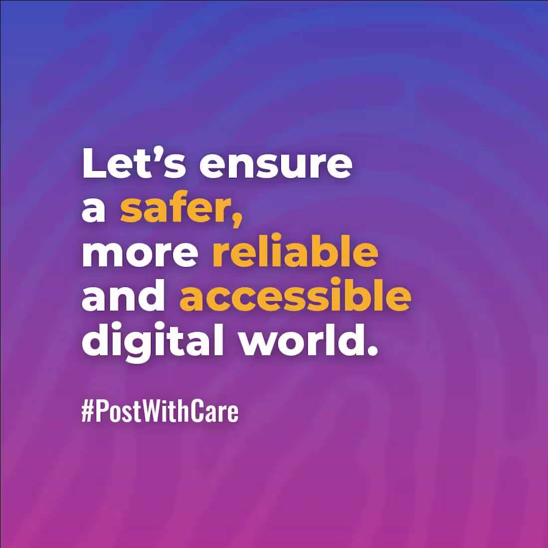 Cover image for Digital Campaign: #PostWithCare 