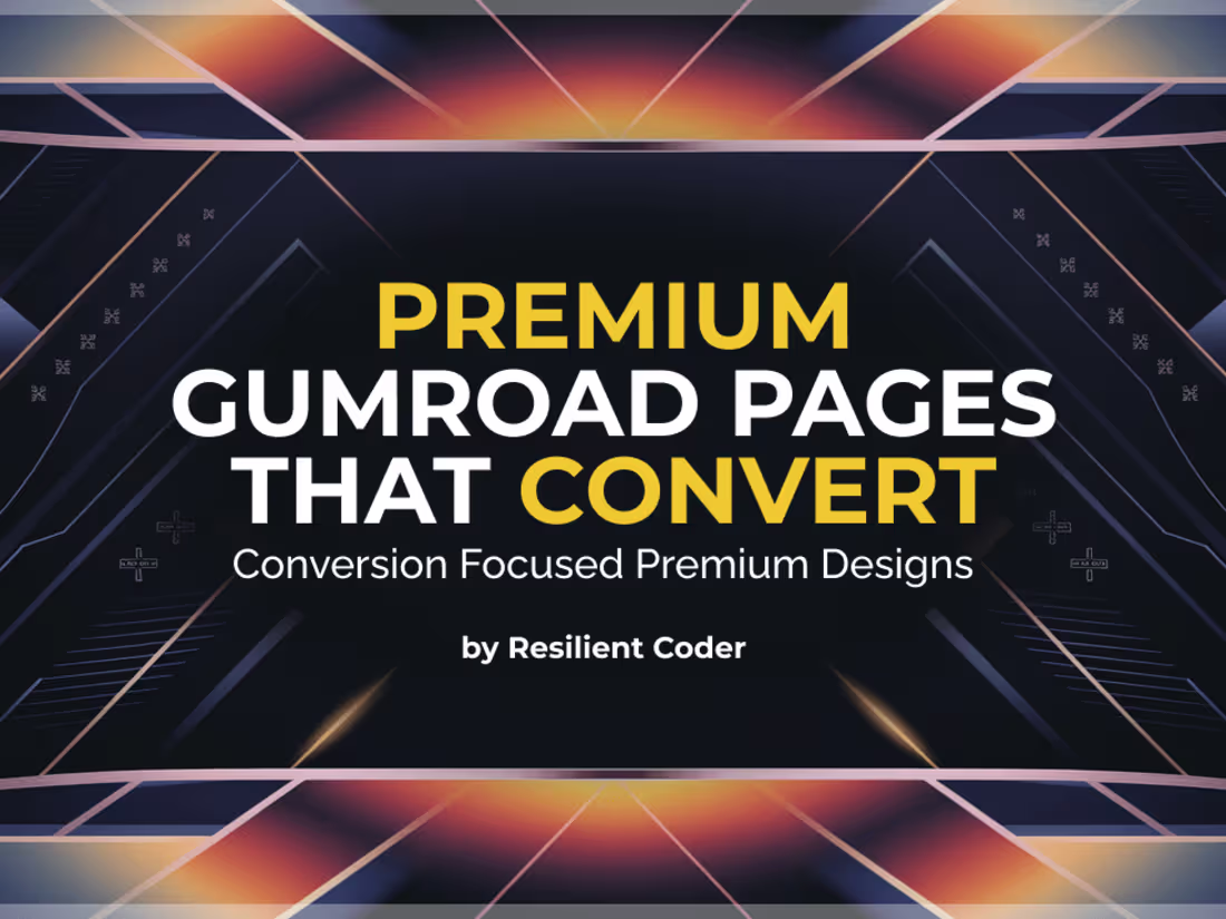 Cover image for Premium Gumroad Pages That Convert