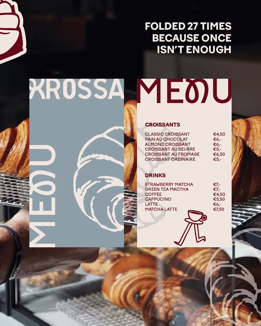 Cover image for Branding & visuals for KROSSA. A bold, unapologetic boulange...