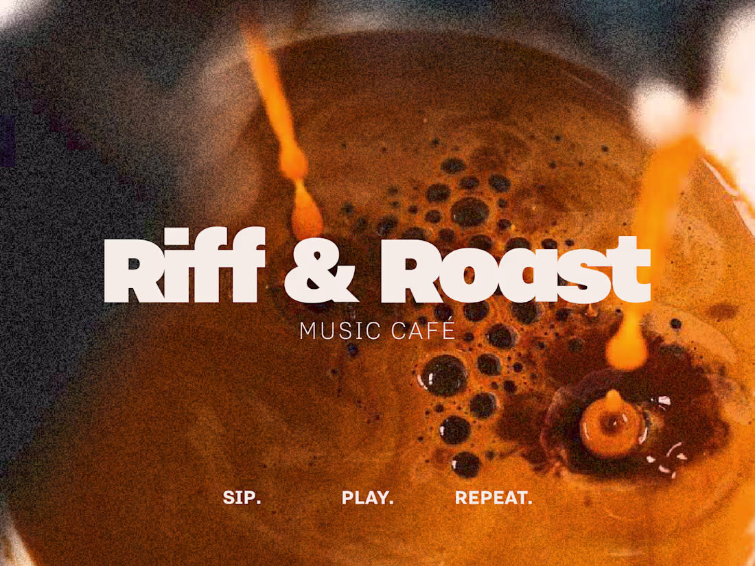 Cover image for Riff & Roast - Brand Identity Design