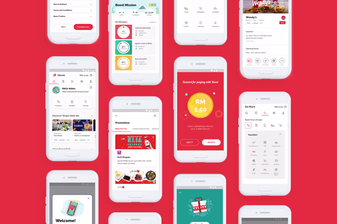 Cover image for Boost - Malaysia largest e-wallet app