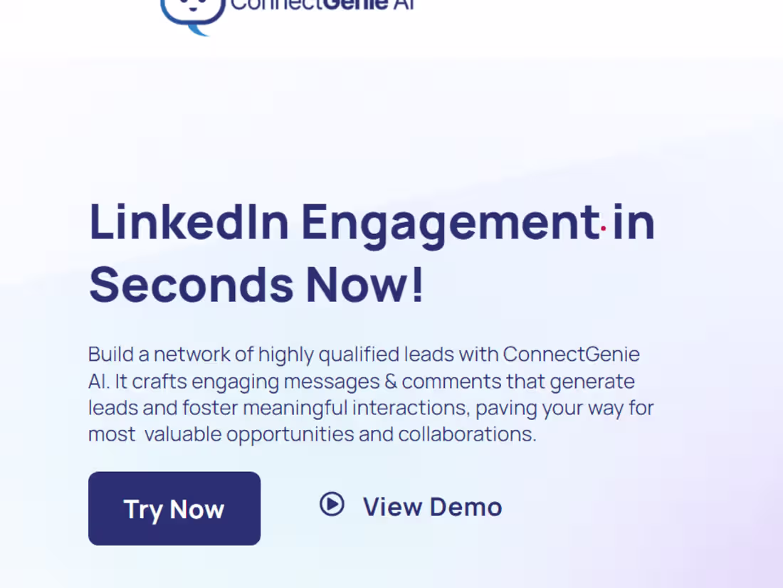 Cover image for ConnectGenie