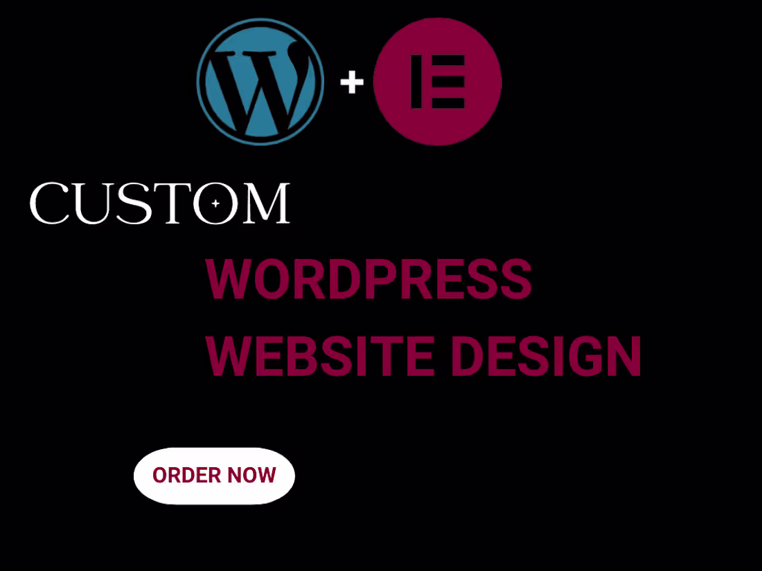 Cover image for Custom WordPress Website Design & Development