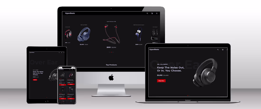 Cover image for HyperBeats - MERN Ecommerce Store