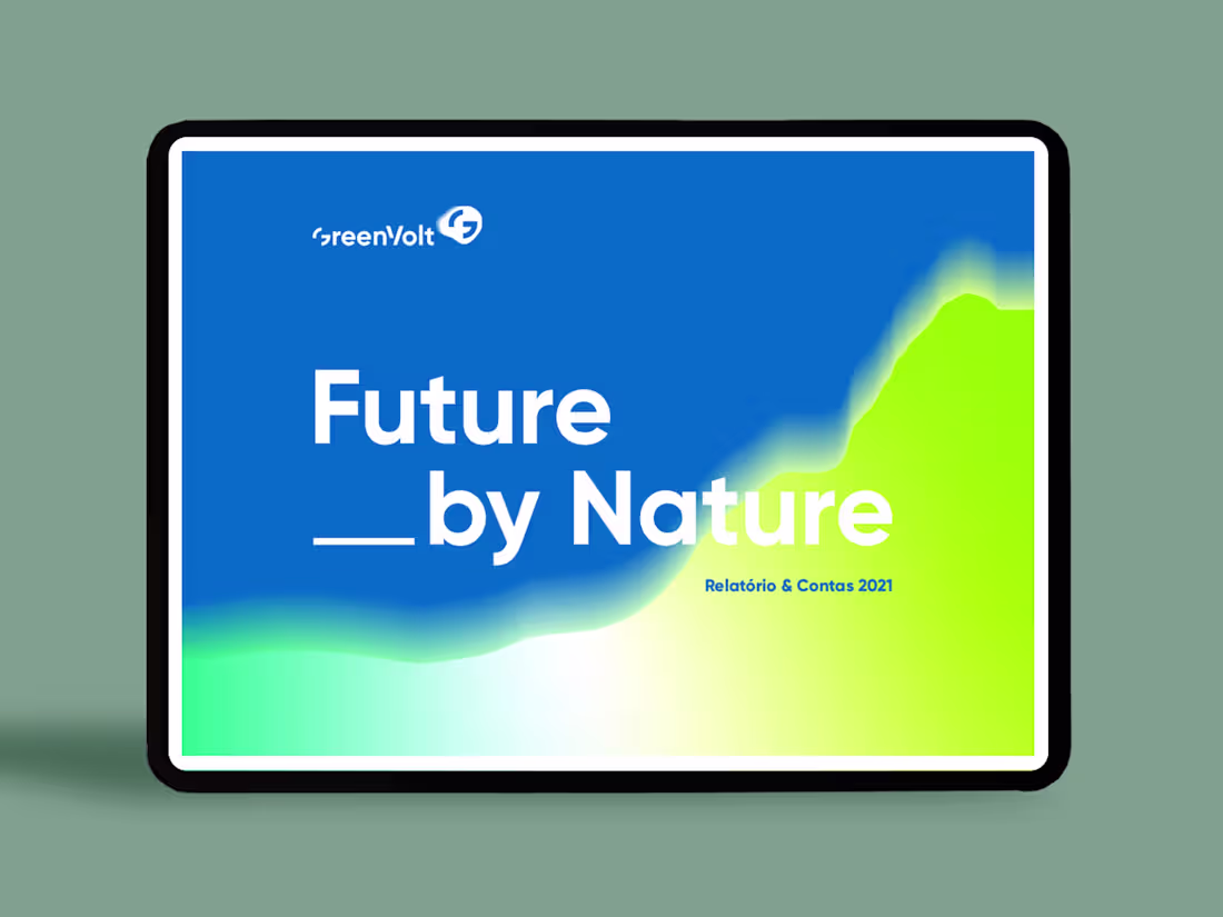 Cover image for Greenvolt – Annual Report (Renewable Energy)