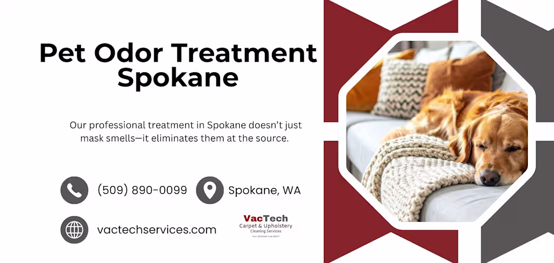 Cover image for Pet Odor Treatment Spokane
VacTech Carpet