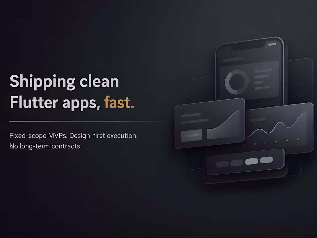 Cover image for Mobile Application MVP Development (Hybrid/ Single Platform)