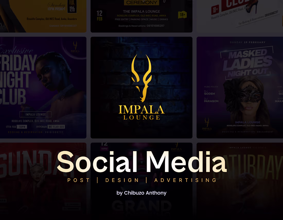 Cover image for Impala Lounge | Graphic Design