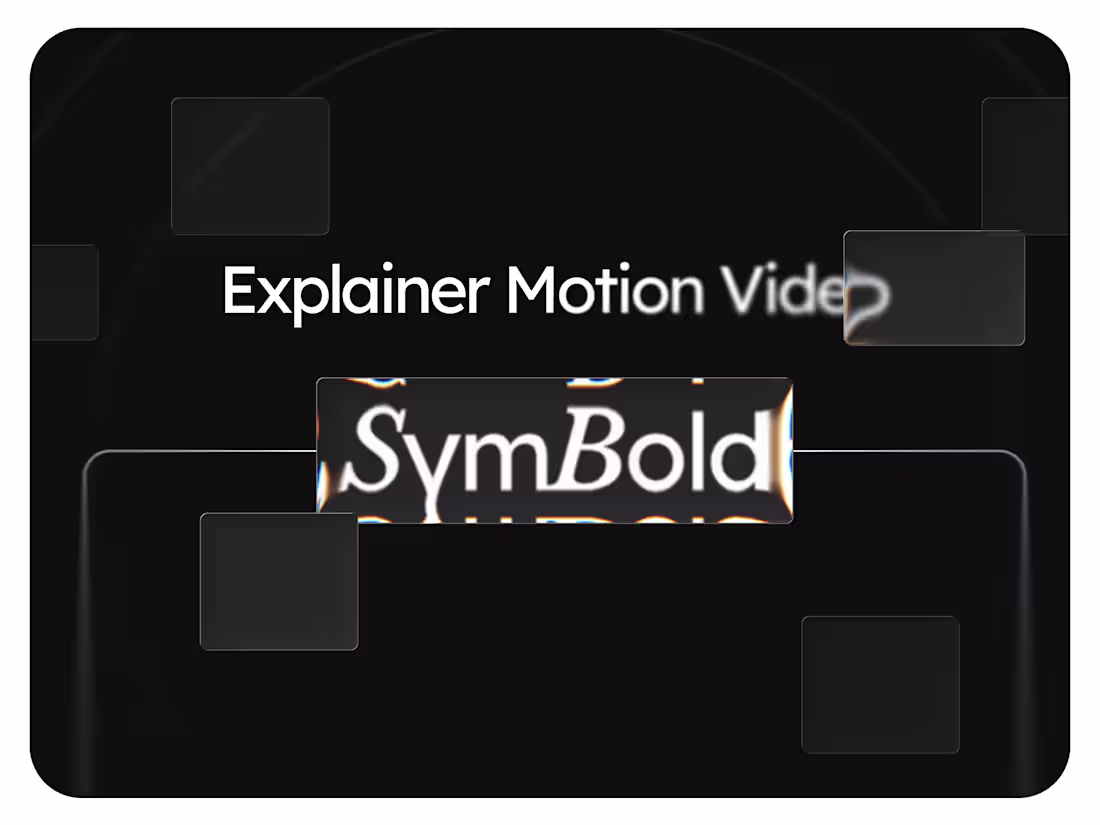 Cover image for Explainer Motion Video SaaS digital product 