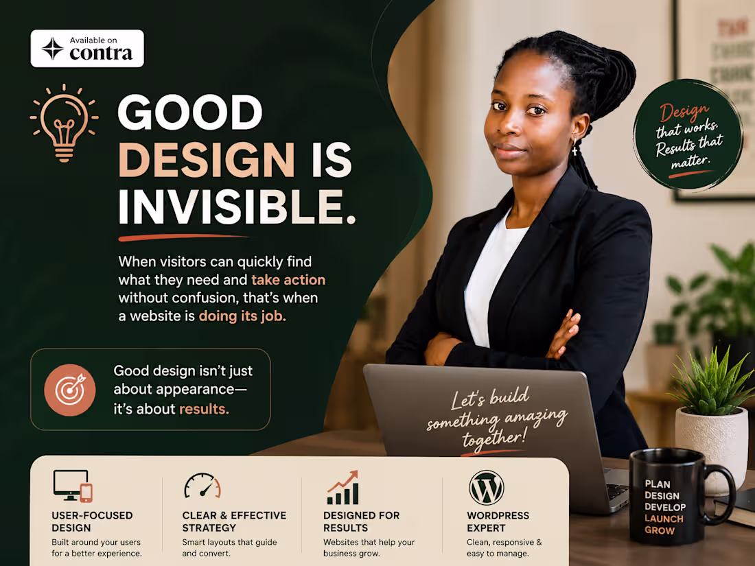 Cover image for 💡 Good design is invisible.
When