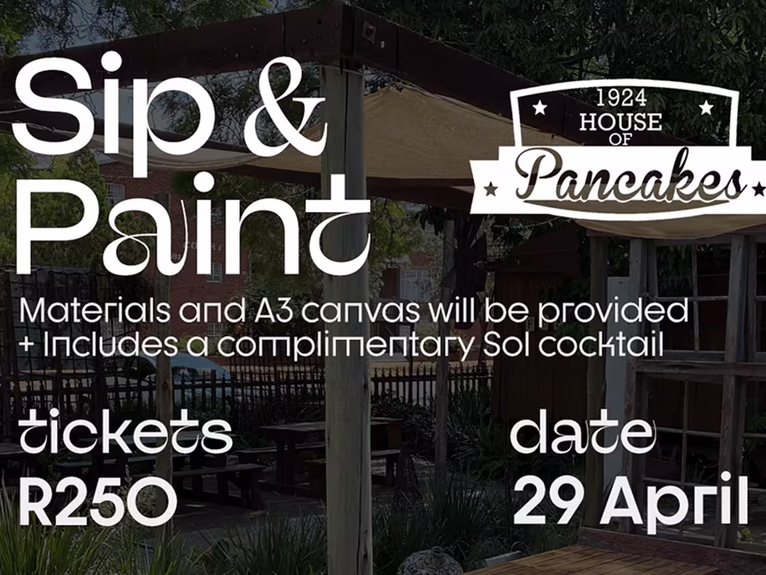 Cover image for SK Sip & Paint Poster Design